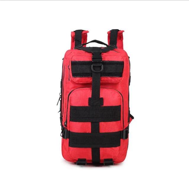Mochila Militar Tática 45L Vermelho