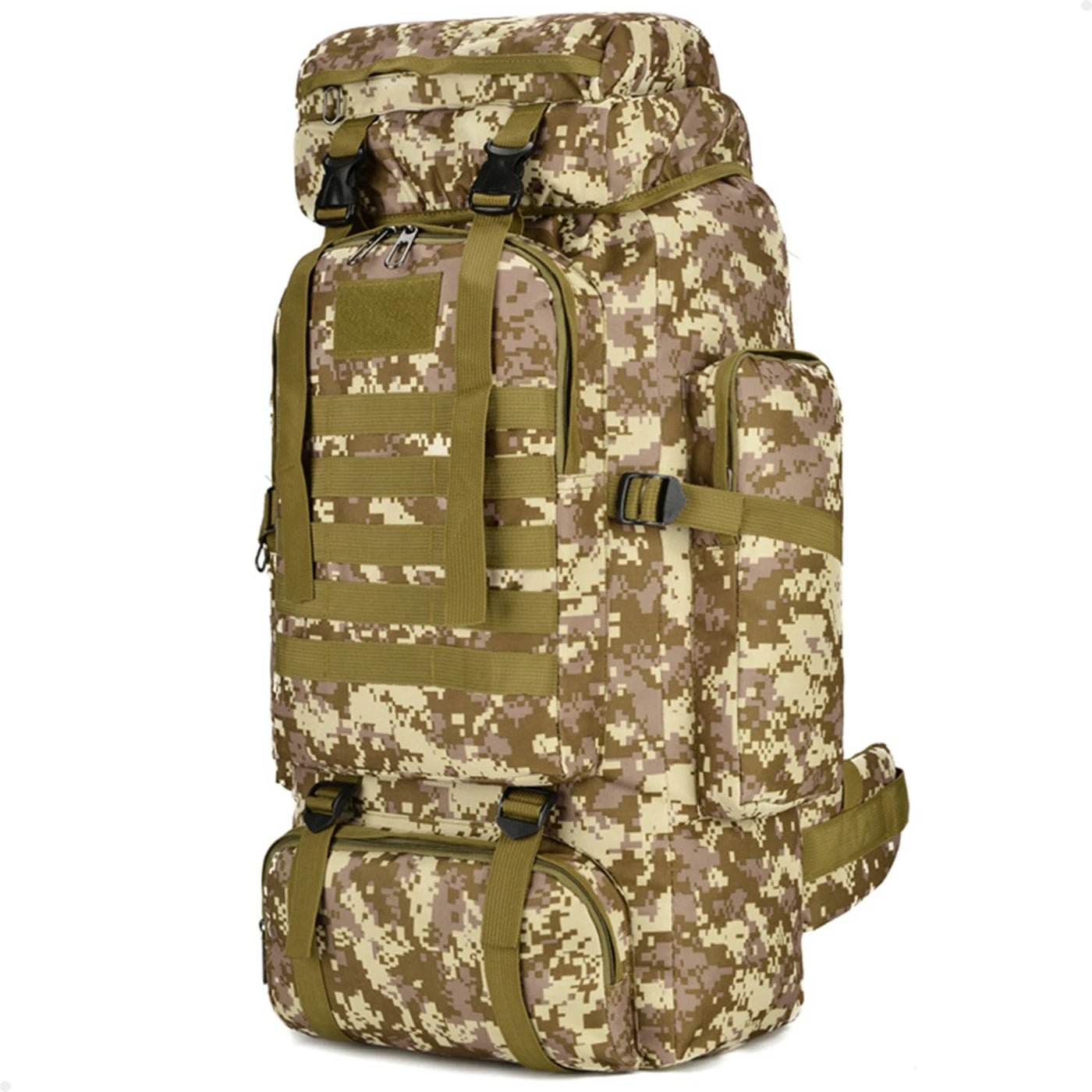 Mochila para Camping e Hiking 80 Litros Resistente - Loja Campeiro