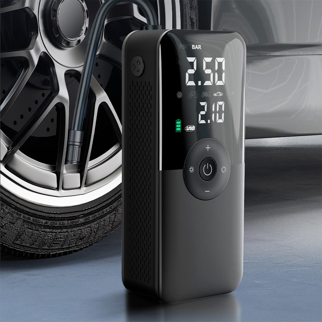 Compressor De Ar Portátil Powerbank Multiuso