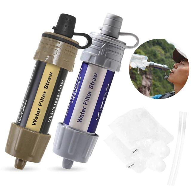 Filtro Purificador De Água Para Até 5000 Litros Filtração Verde Escuro E Cinza (2 Unidades)