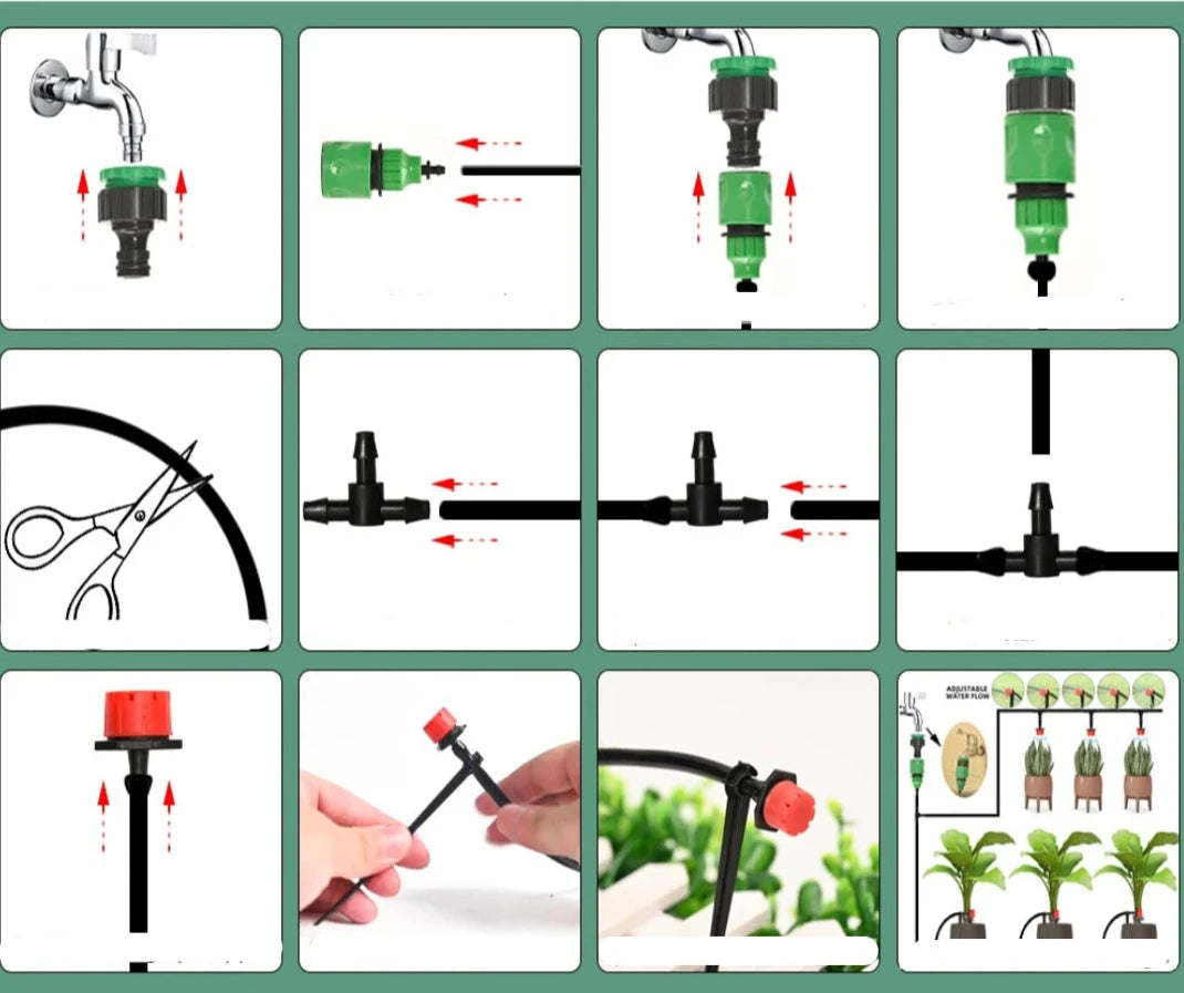 Sistema de Irrigação com Diversos Tamanhos e Dimensões - Loja Campeiro