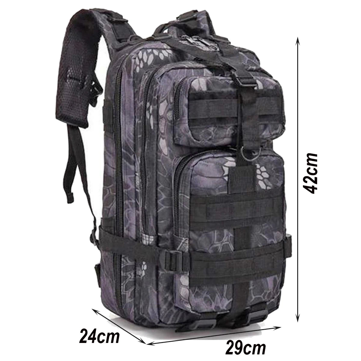 Mochila 30 Litros Tática Militar para Camping e Outdoor - Loja Campeiro