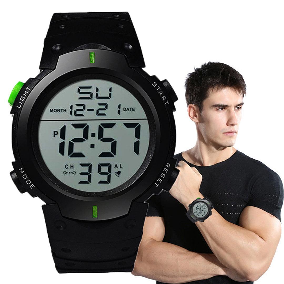 Relógio Masculino Digital Esportivo [30 Metros Resistente À Água]