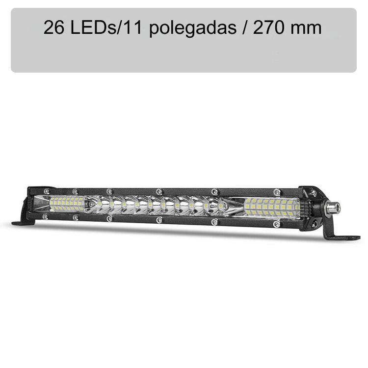 Farol de Barra Super Led Grande 90/180 W para Jipe À Prova D'água IP68 em Alumínio - Loja Campeiro